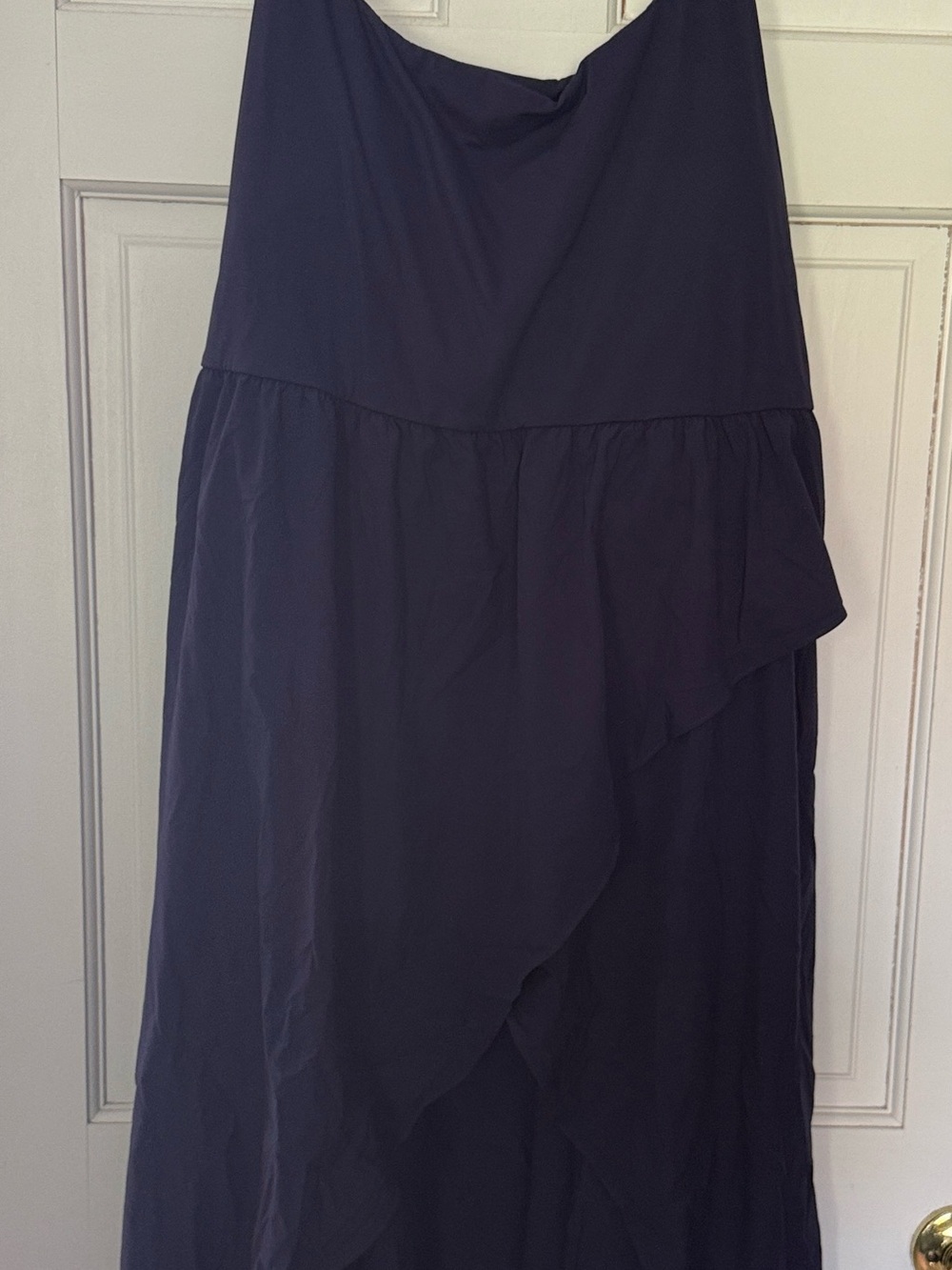 HALARA Navy Layered Maxi Top with matching Shorts
